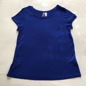 H&M Divided Bright Blue T-Shirt